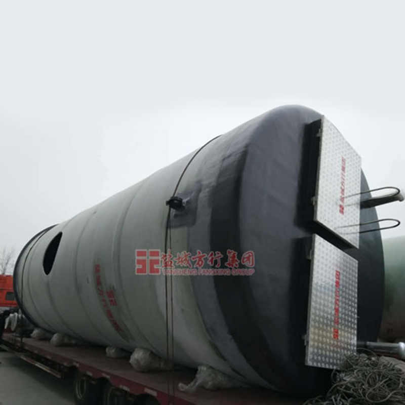 FRP Integrerad prefabricerad pumpstation